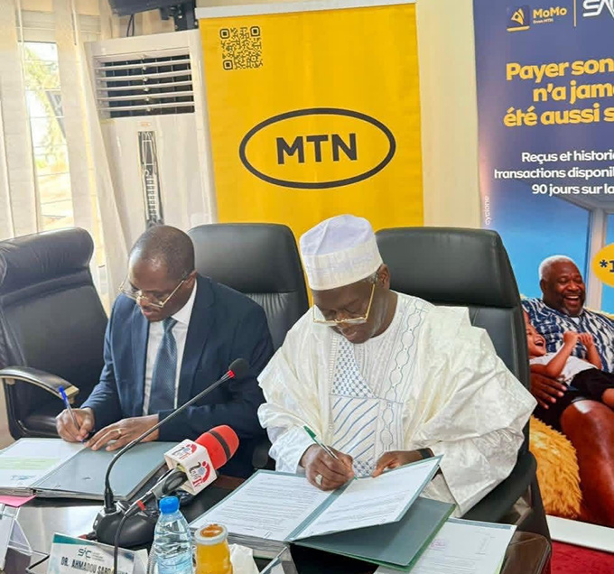 Paiement électronique des loyers : la SIC et Mtn Cameroun signent une convention